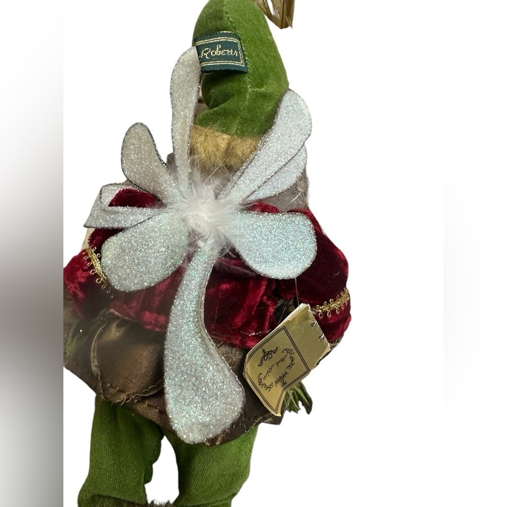 Mark Roberts Mistletoe Fairy Small 51-12408 # 2796/7500 Red Green Gold 2011 - Picture 3 of 8
